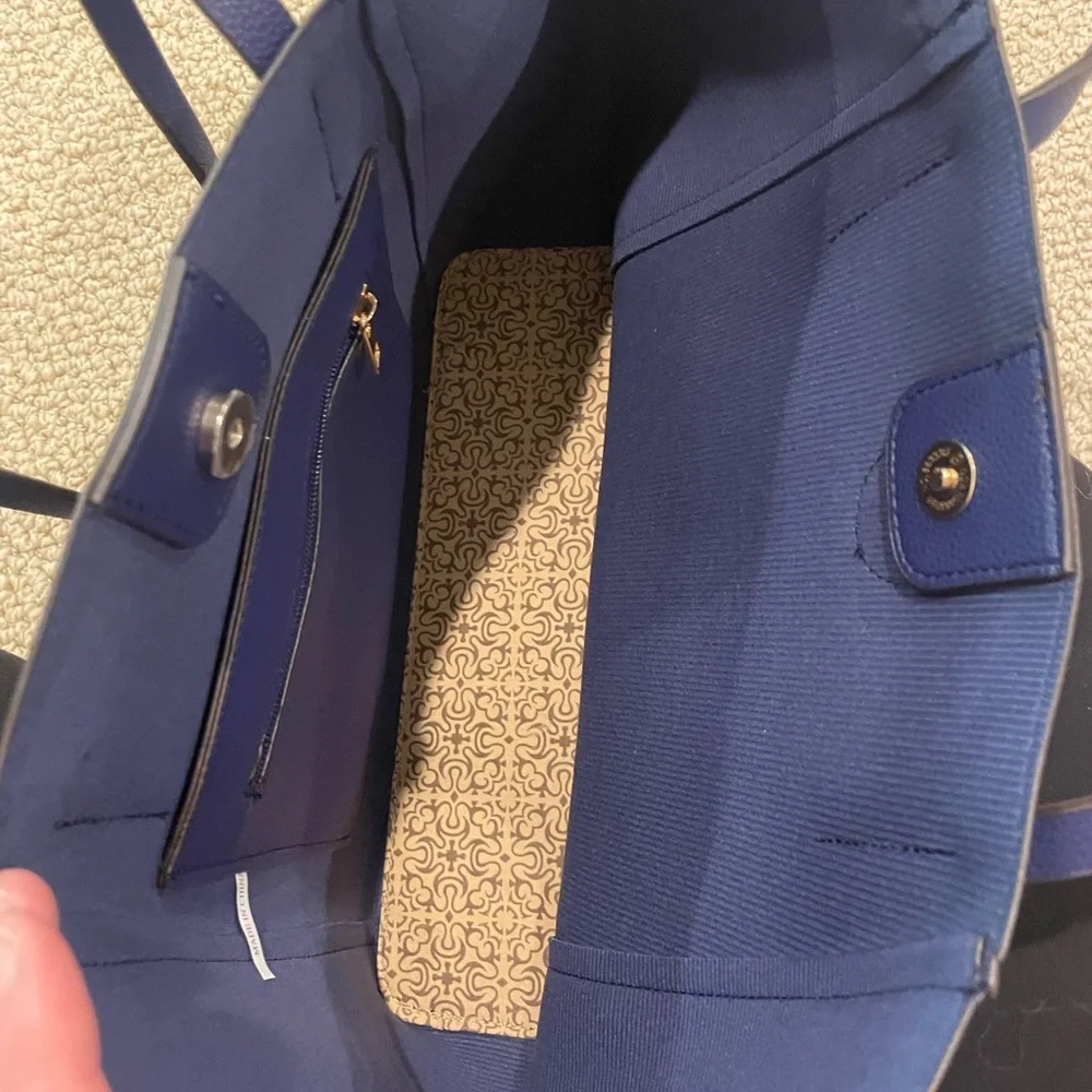 Gorgeous deep blue never used purse MFK - Picture 5 of 6